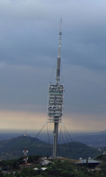 Stock Photo of a Radio-TV Tower