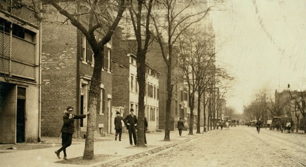 Red Light District on C Street, NW, Near 13th; 1912