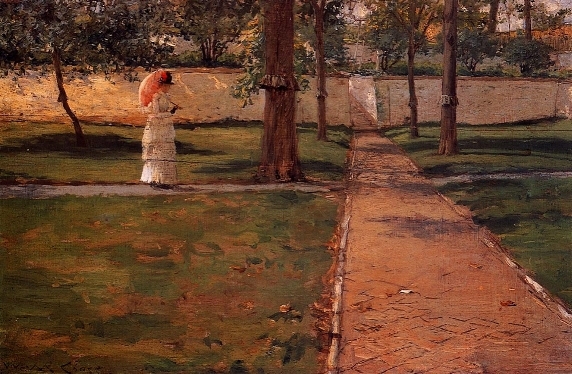 In Brooklyn Navy Yard, William Merritt Chase, Painted About 1887