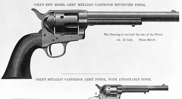 Colt Revolver, 1878