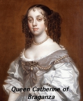 Queen Catherine of Braganza, painted about 1665, studio of Peter Lely