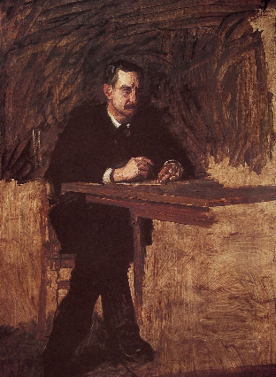 Thomas Eakins, (part of Painting) Portrait of Professor William D. Marks, about 1886
