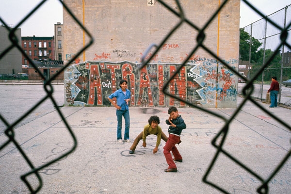 Color Photo Of Children Playing In Brooklyn's Lynch Park
